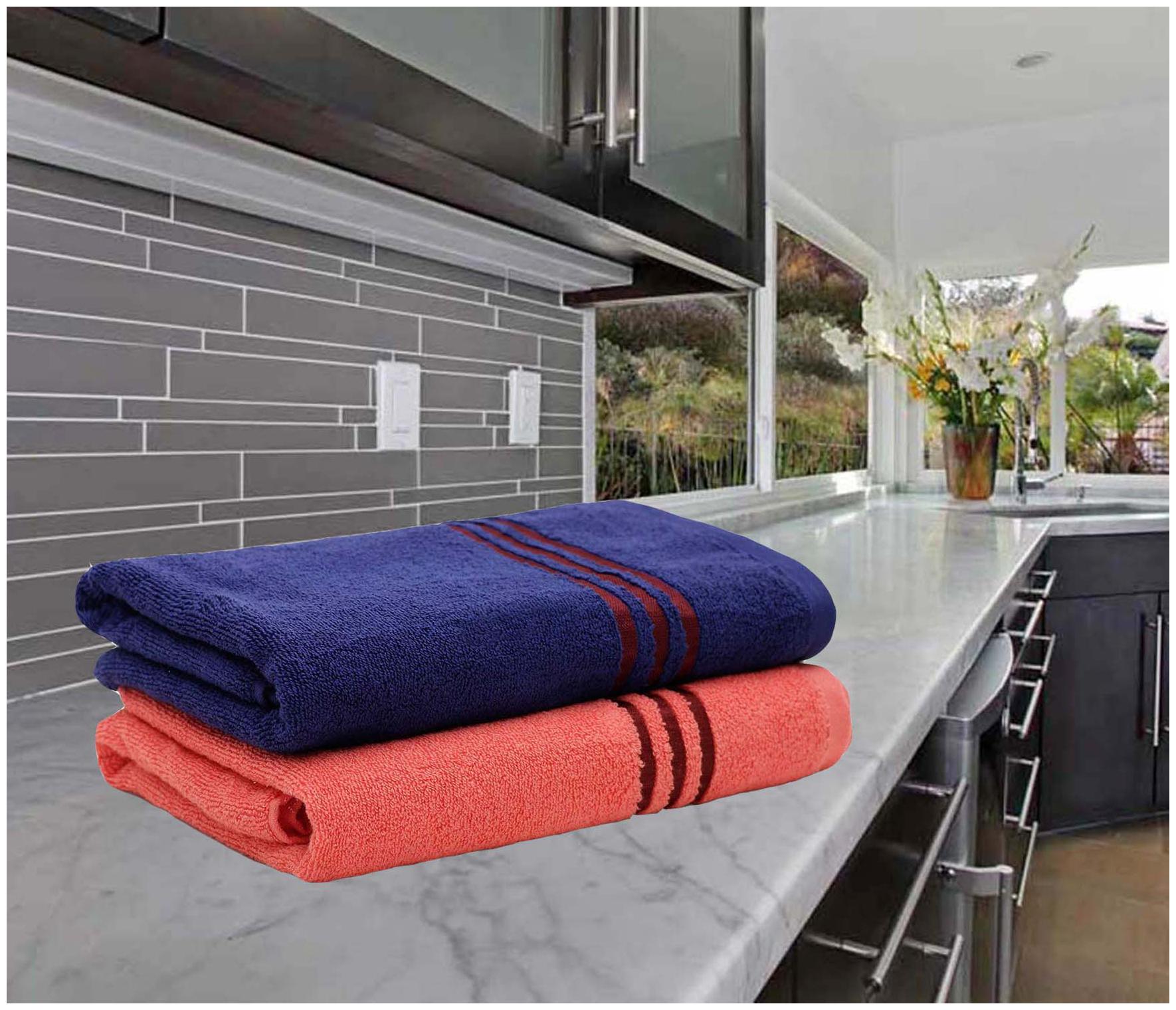 

Palars London 400 GSM Cotton Bath towel ( 2 pieces Multi )