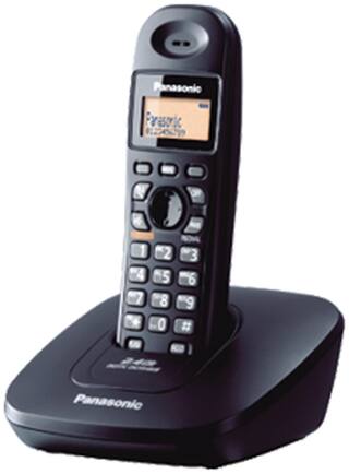 Panasonic Black Cordless Phone - Panasonic KX-TG3611 SXS
