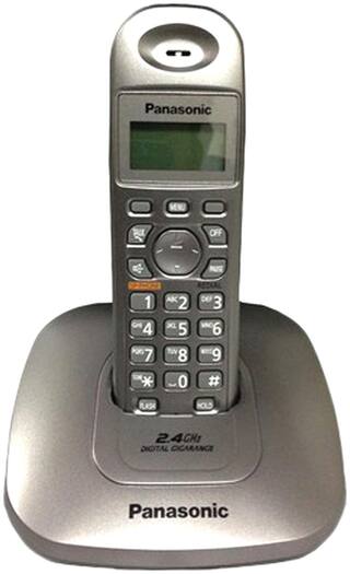 Panasonic Grey Cordless Phone - Panasonic KX-TG3611 SXM