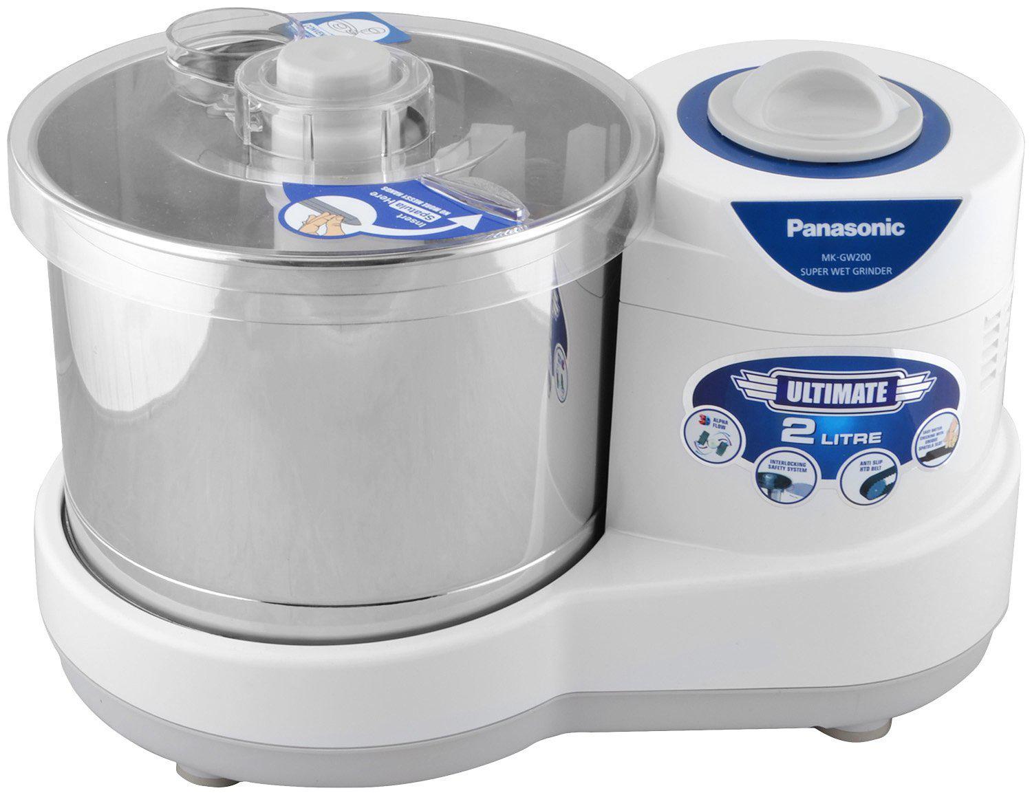 

Panasonic MK-GW200 240 W Mixer Grinder ( White No Jar )