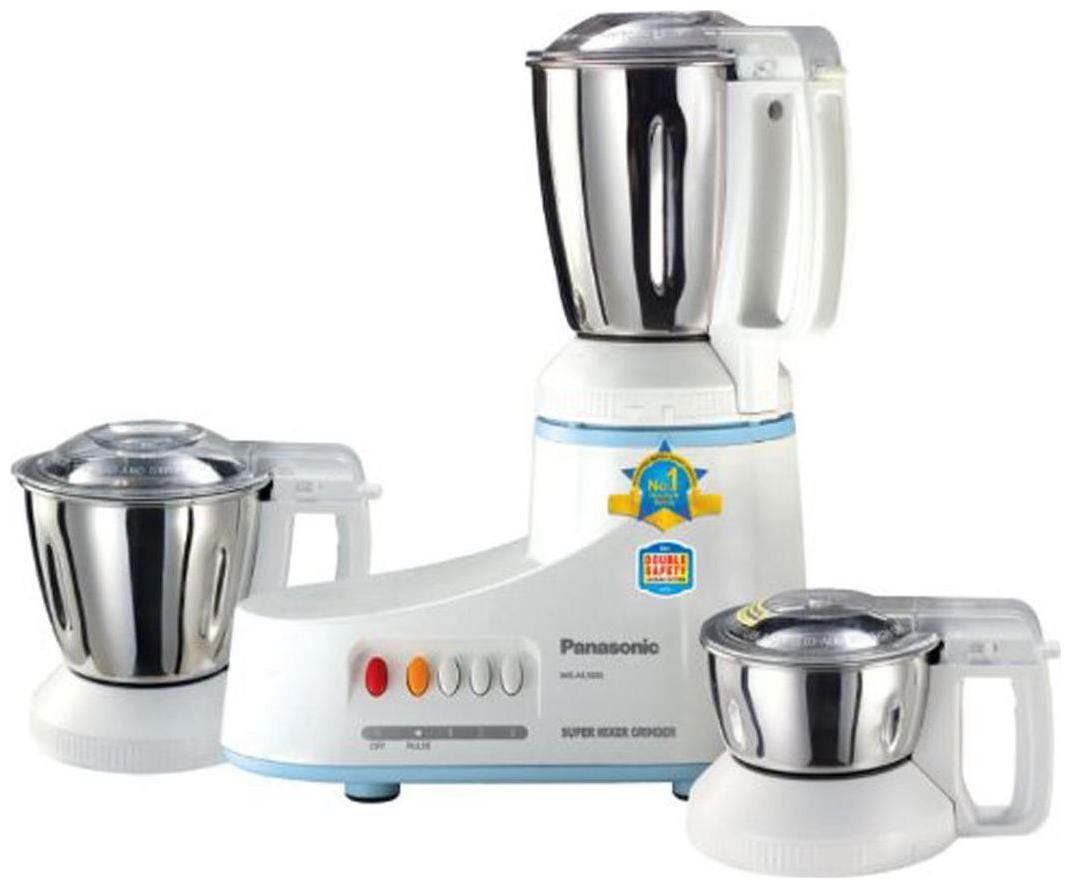 

Panasonic MX-AC300S-H 550 W Mixer Grinder ( White Grey 3 Jars )