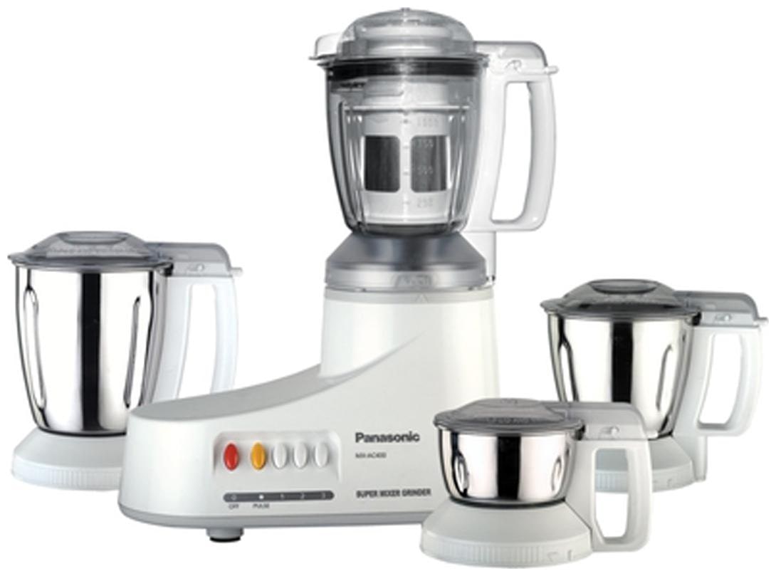 

Panasonic MX AC 400 550 W Mixer Grinder ( White 4 Jars )