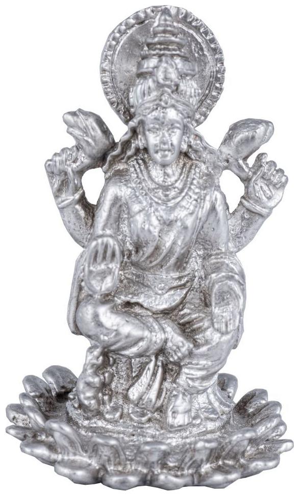 

Pandit NM Shrimali Parad Mercury Laxmi Lotus Statue
