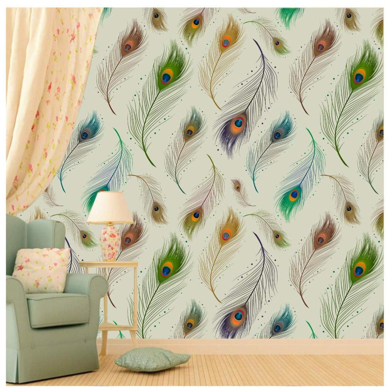 

Paper Plane Design Wallpaper Sticker Theme Feather Printed