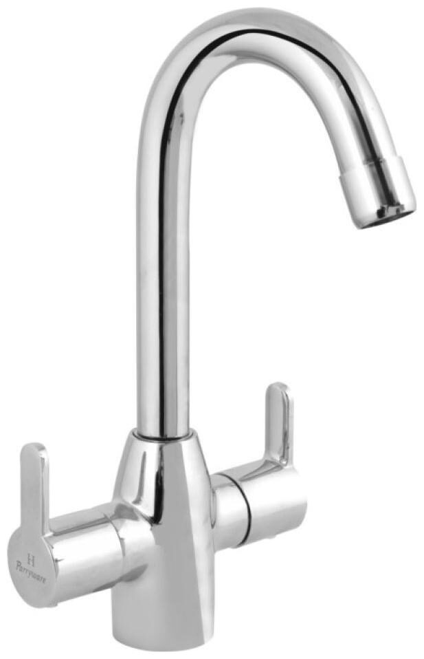 

Parryware Deck Mount Brass Basin and Sink Mixers ( Handle Controlled )