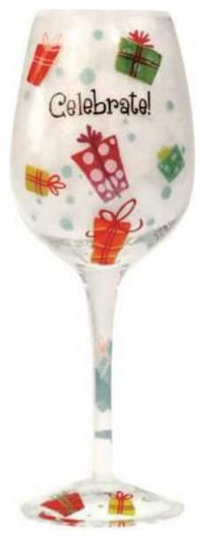 

Party Celebrate Wino Vino Wine Glass 15 oz