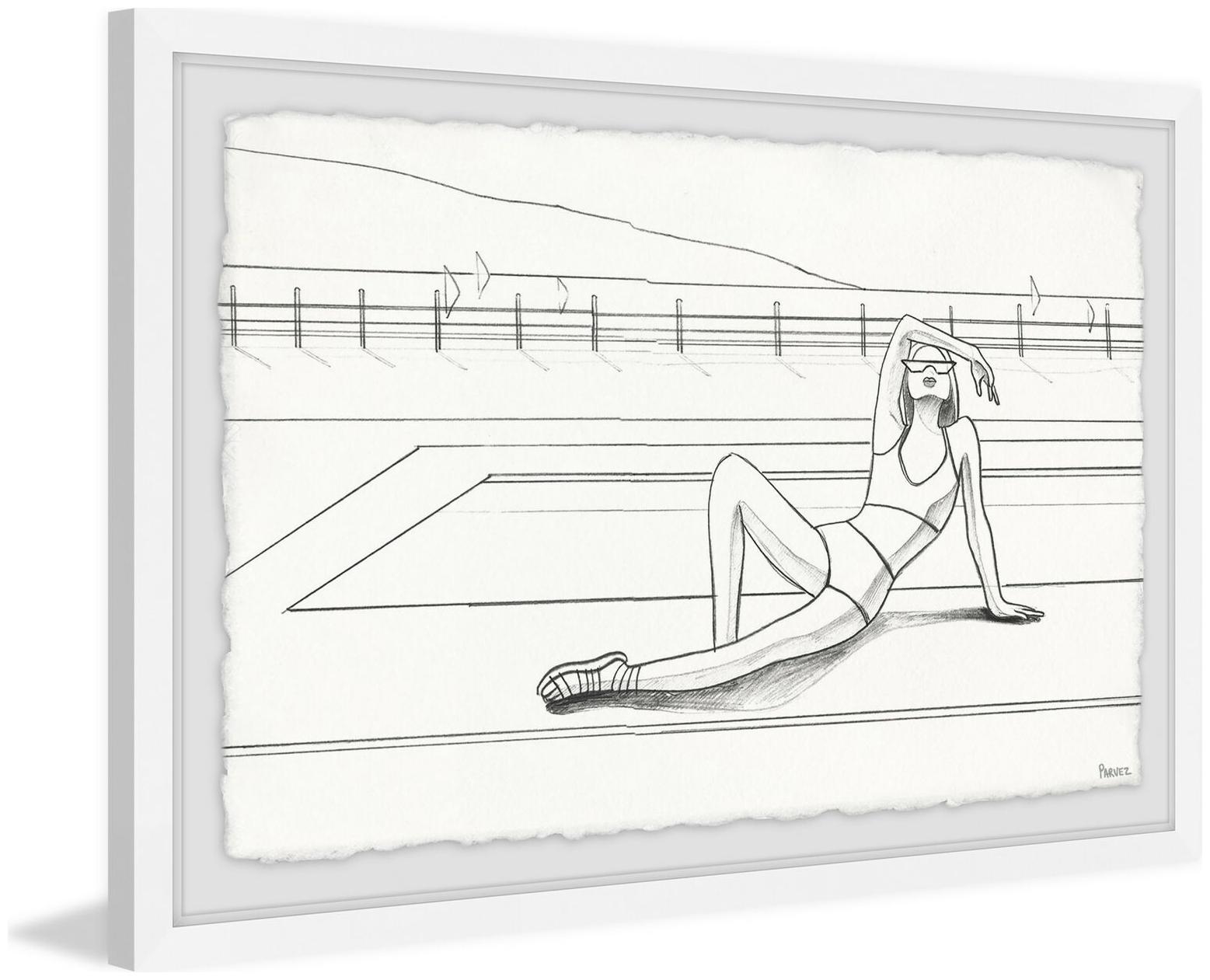 

Parvez Taj PT-JULOSW-200-WFPFL-18 12 x 18 - Never Tired of - Grey