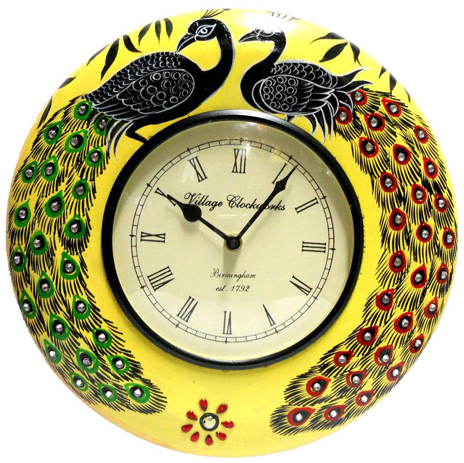 

KABIR ART Wood Analog Wall clock ( Set of 1 )