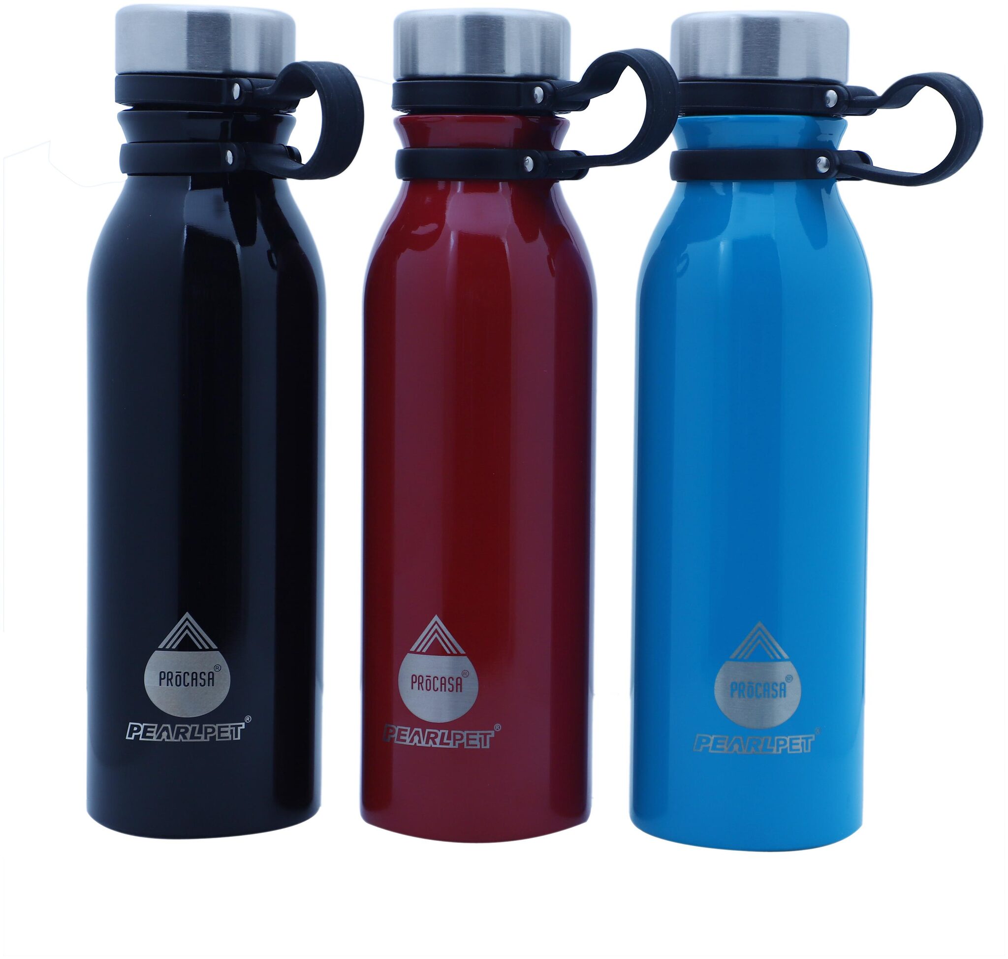 

Pearlpet Procasa Double Wall Insulated Stainless Steel Hot And Cool Thermos Water Bottle