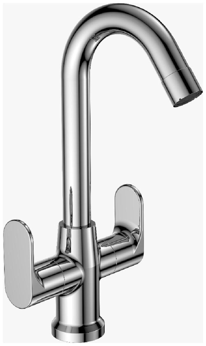 

Pebbles Insignia Deck Mount Brass Basin and Sink Mixers ( Handle Controlled )