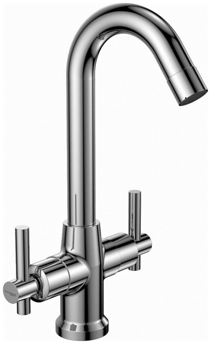 

Pebbles Insignia Deck Mount Brass Basin and Sink Mixers ( Handle Controlled )