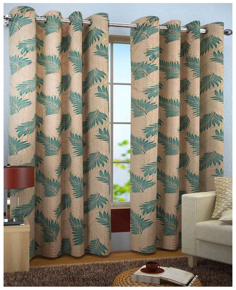 

Peponi 1 pcs of Polyester Eyelet Polyester Window Curtain - 7ft