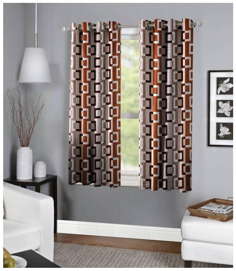 

Peponi 1 Piece Eyelet Polyester Door Curtain - 7ft