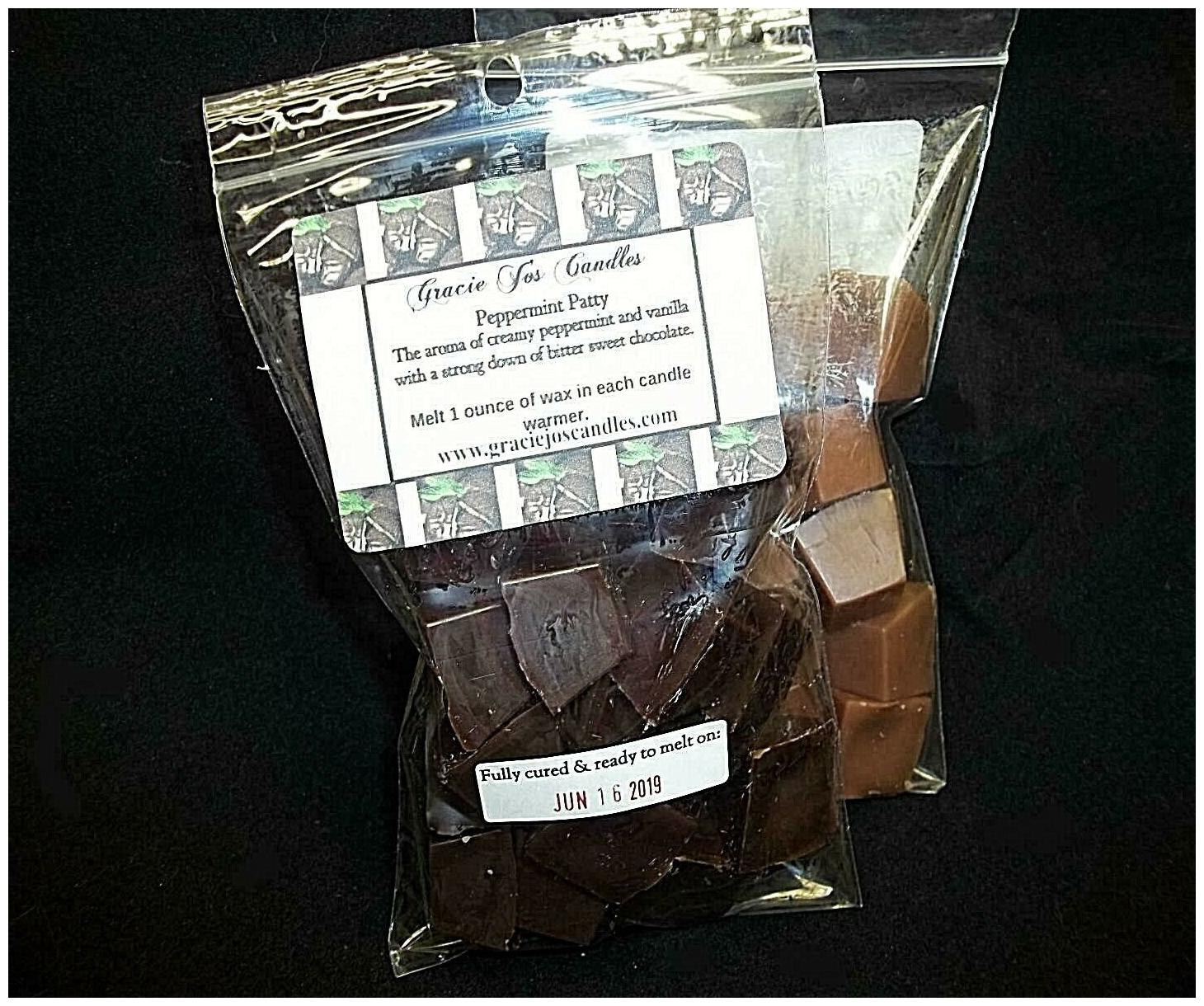 

PEPPERMINT PATTY Scented Tart Wax Melts Chunks Chips Home Candle Warmer Scent