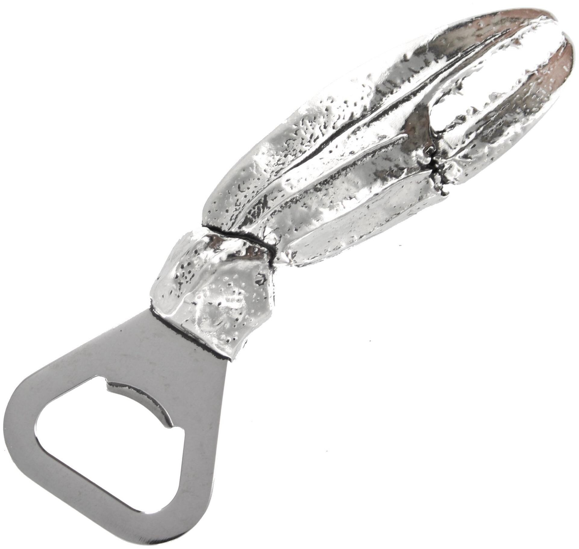 

Pewter Nautical Crab Leg Claw Bottle Cap Opener