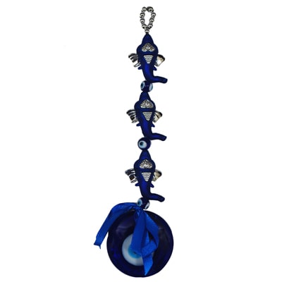 

Pg Handicrafts Evil Eye Hanging With Three Ganeshji