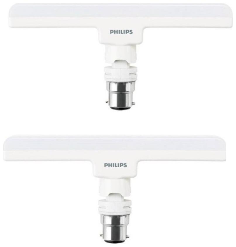 

Philips 10 W T-Bulb B22 LED Bulb (White Pack of 2)