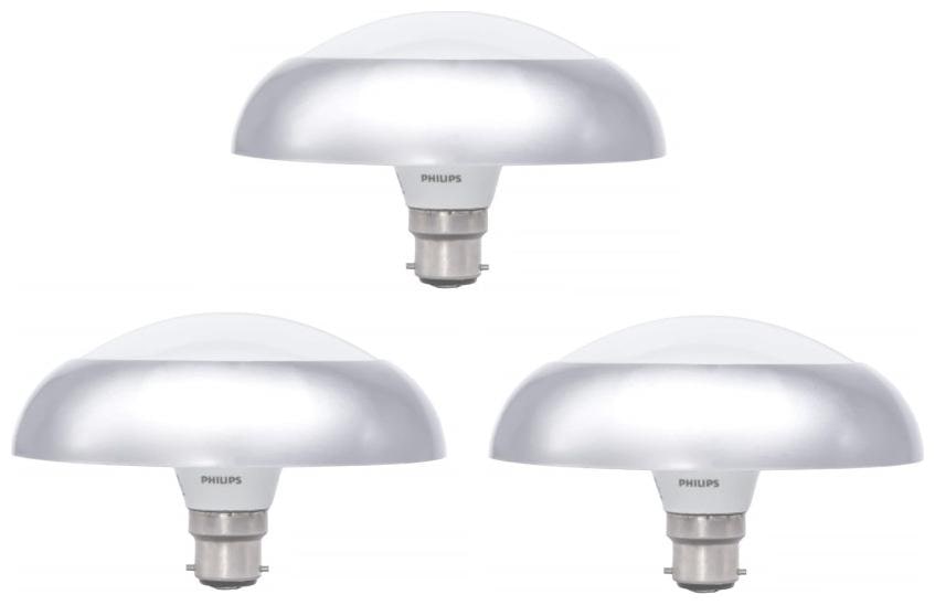 

Philips 10 W Decorative B22 LED Bulb (White Pack of 3)