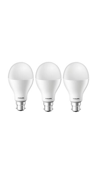 Philips 17W LED Bulb B22 - Pack of 3