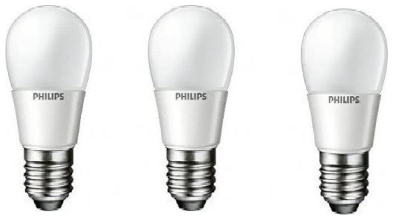 

Philips 2 7 W Standard E27 LED Bulb (White Pack of 3)