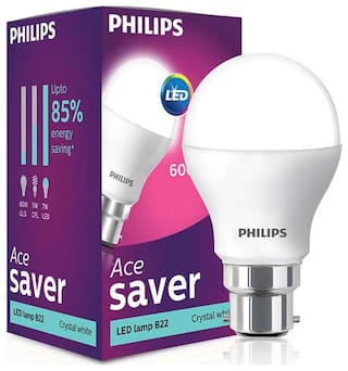 Philips 7W LED Bulb B22 - Pack of 4