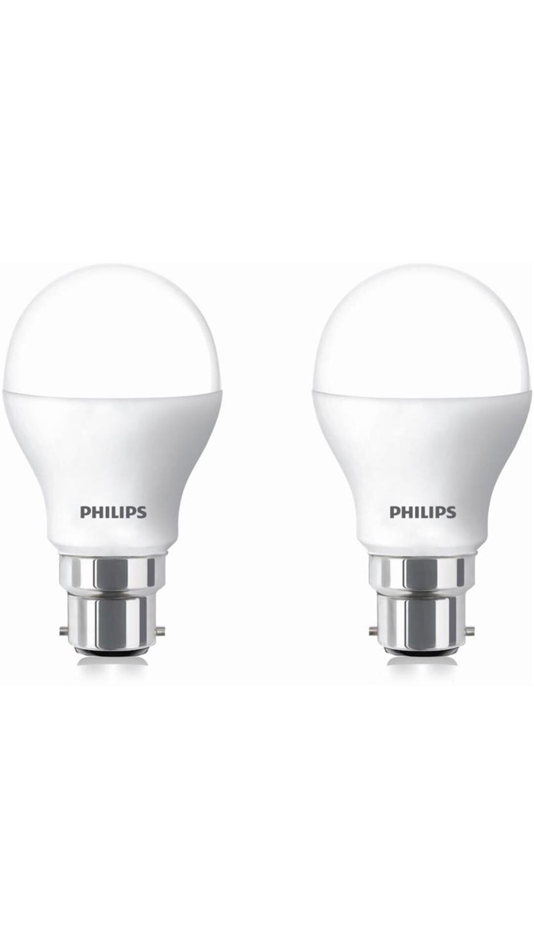 Philips 7 W B22 LED Bulb Pack of 2