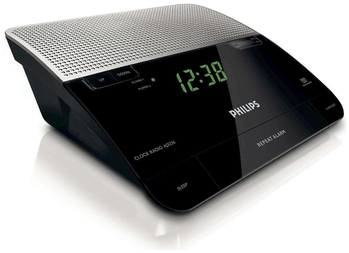 

Philips AJ3226 12 Clock Radio - 220-240 Volt 50 Hz -To Use Outside North America