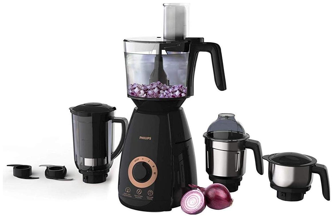

Philips HL7707 750 W Mixer Grinder ( Black 4 Jars )