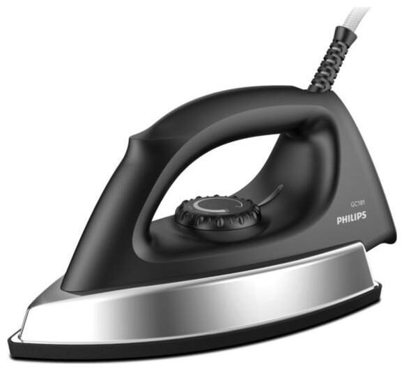 

Philips Gc181 1000 w Dry Iron ( Black Silver )