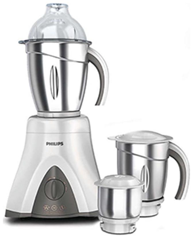 

Philips HL 7750 650 W Mixer Grinder ( White Grey 3 Jars )