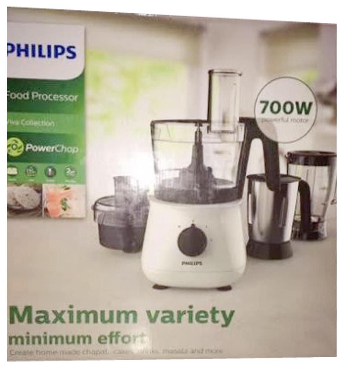 

Philips Hl1661 700 w Food Processor ( Black White )
