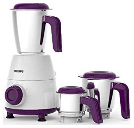 

Philips HL7505 00 500 W Mixer Grinder ( White Purple 3 Jars )