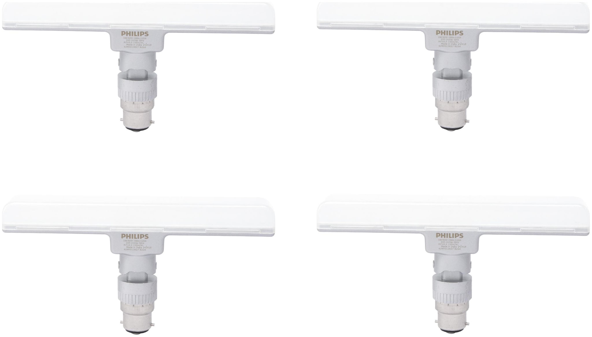

Philips T Bulb 10 Watt LED Bulb Base B22 (Cool Daylight Pack of 4)