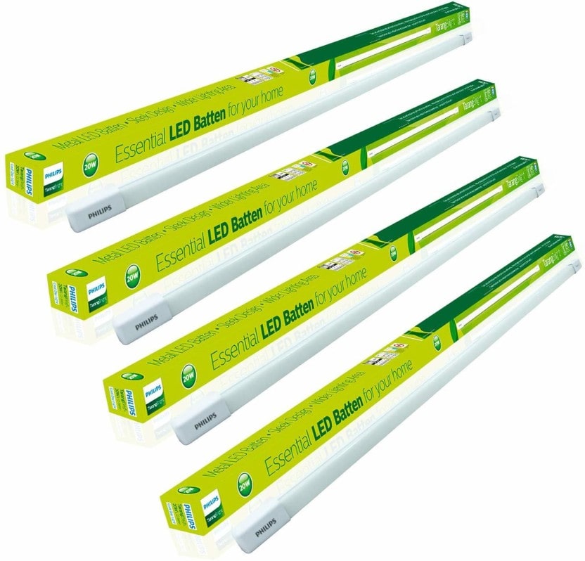 

Philips Tarang Bright Straight Linear LED Tube Light (White Pack of 4)