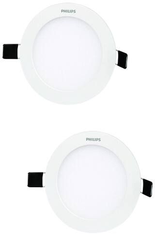 Philips 12W Ultra Slim+ Round LED Panel - Pack of 2