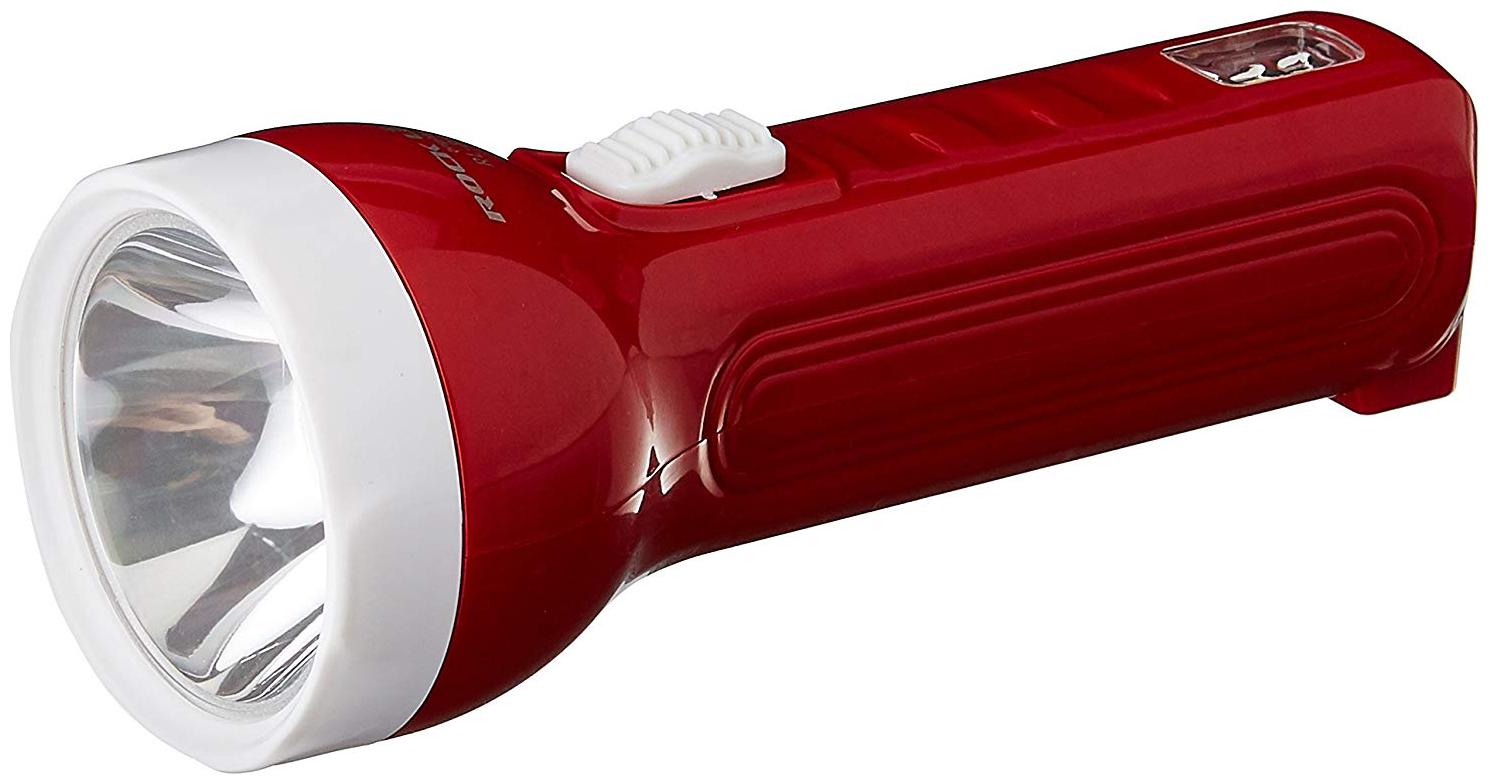 

Pick Ur Needs Rocklight Plastic Rechargeable Mini Torch Emergency Light (Colour As Per Availability)