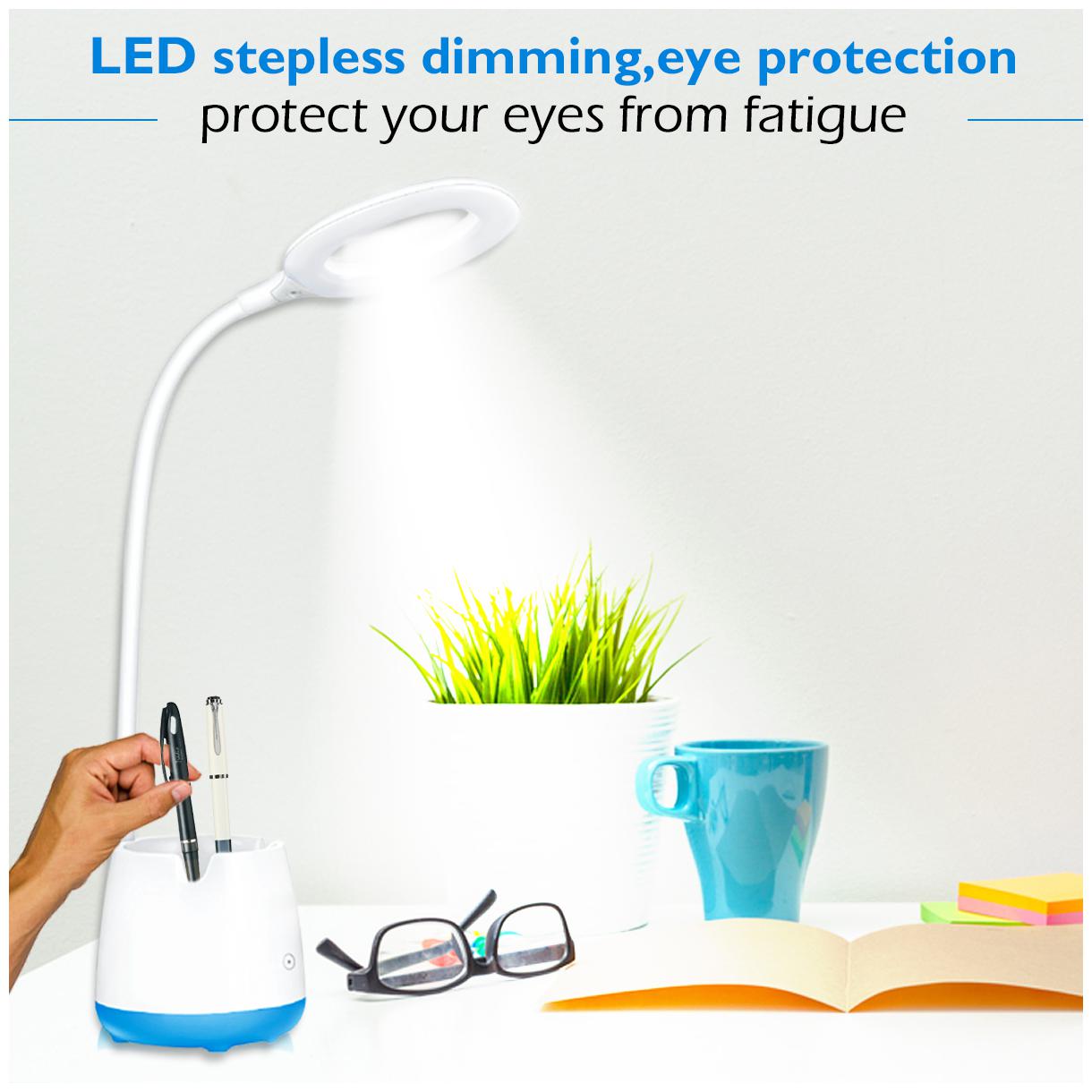 rock light led table lamp