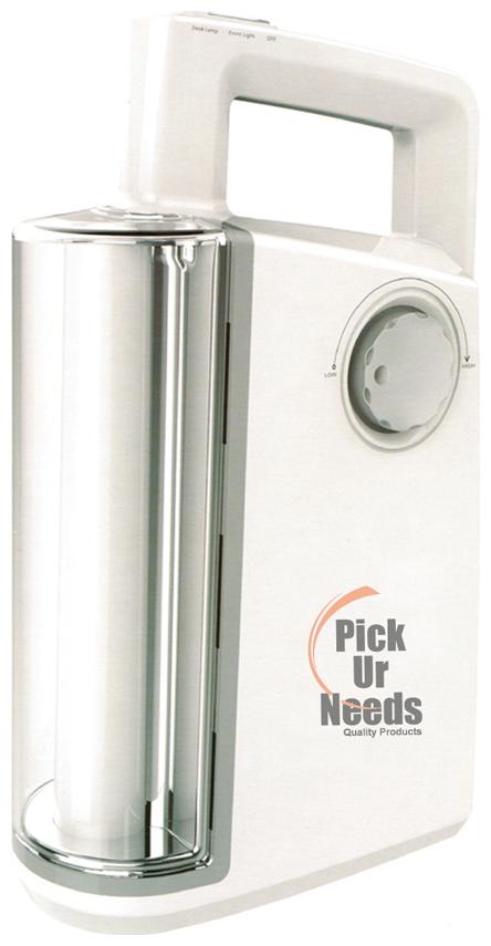 

Pick Ur Needs Emergency Light Supports Solar Charger Jacks (Big Tube with Table LAMP) Emergency Light (White)