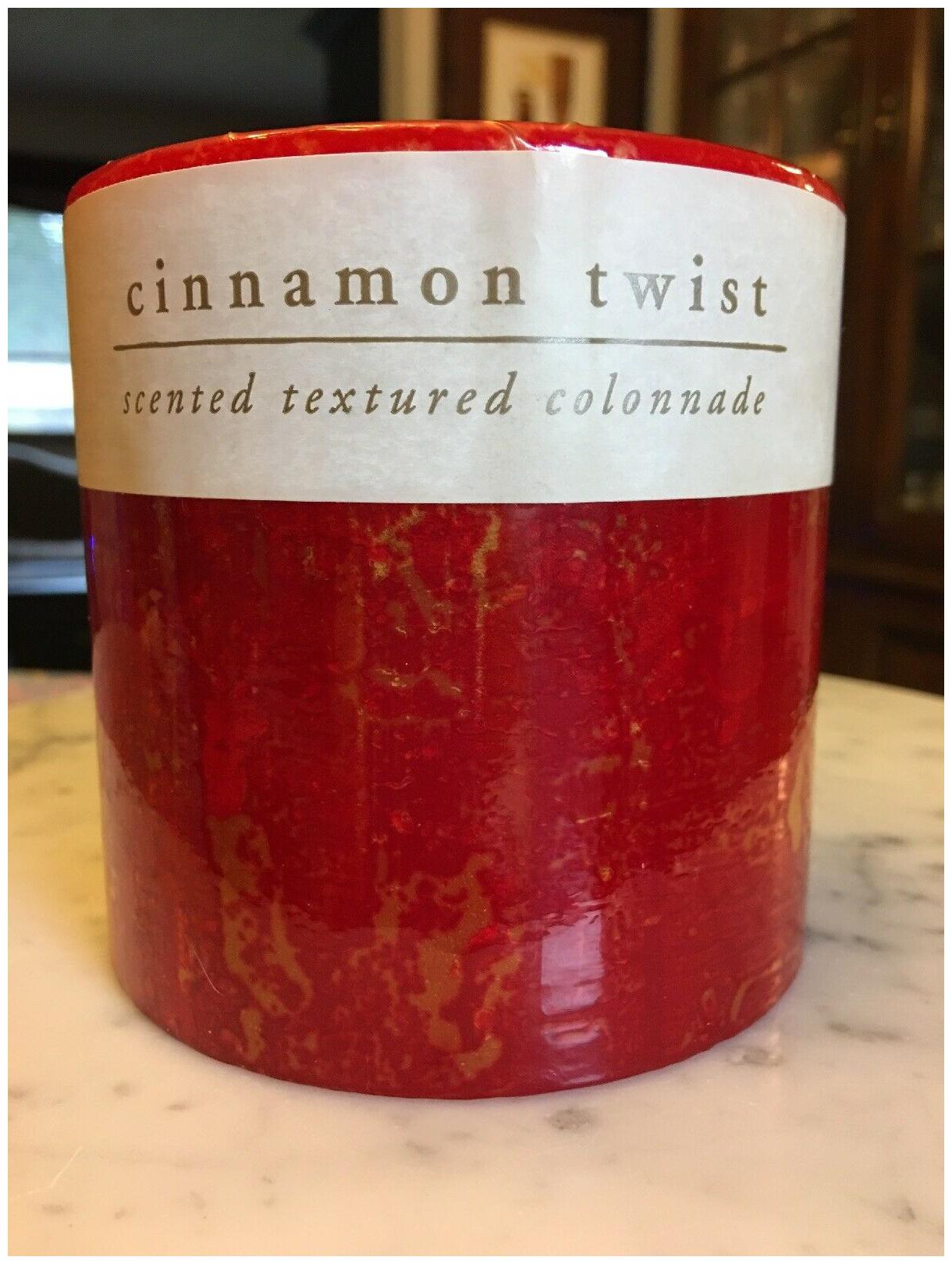 

Pier 1 Cinnamon Twist Candle 4 x4 Burn Time 106 Hours