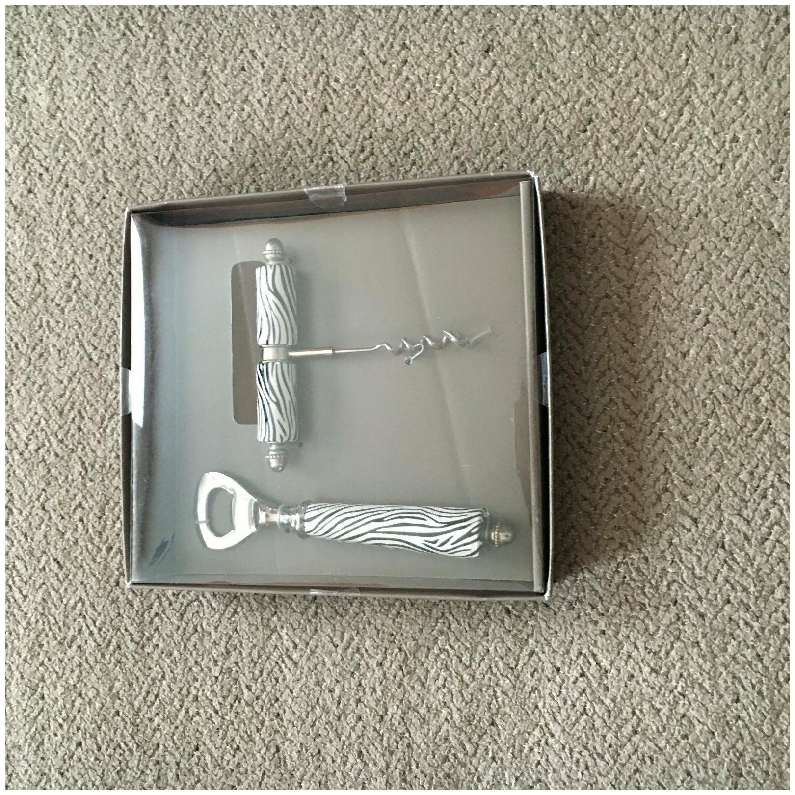 

Pier 1 Imports Zebra Bar Tool Set - NIB