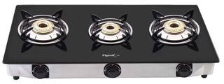 Pigeon 3 Burner Regular Black Gas Stove