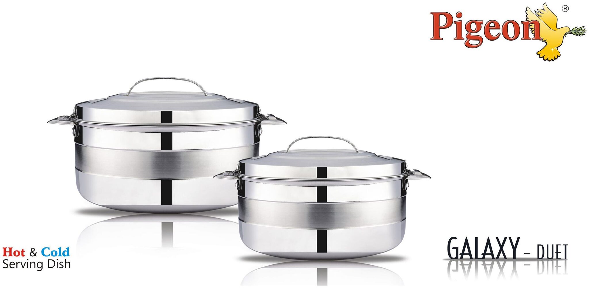 

Pigeon Galaxy Duet (1000 2500) ML Casseroles Set of 2