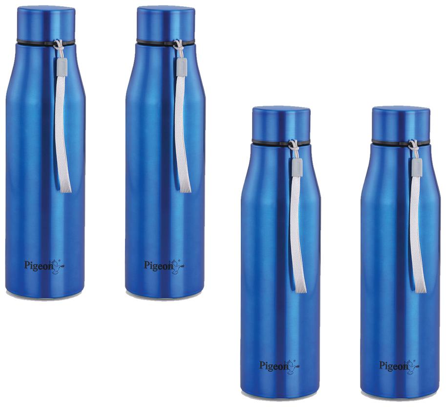 

Pigeon - Glamour Water Bottle 1000ml Set Of 4 Blue