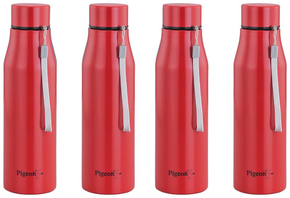 

Pigeon - Glamour Water Bottle 1000ml Set Of 4 Red