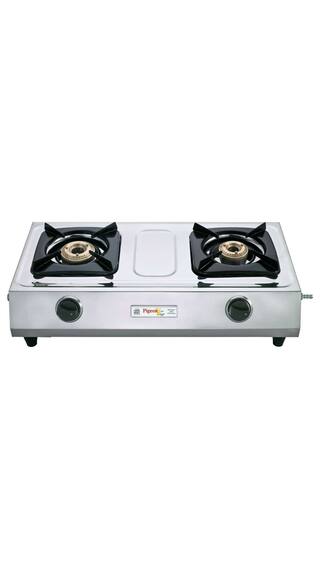 Pigeon SS cute 2 Burner Regular Black Gas Stove