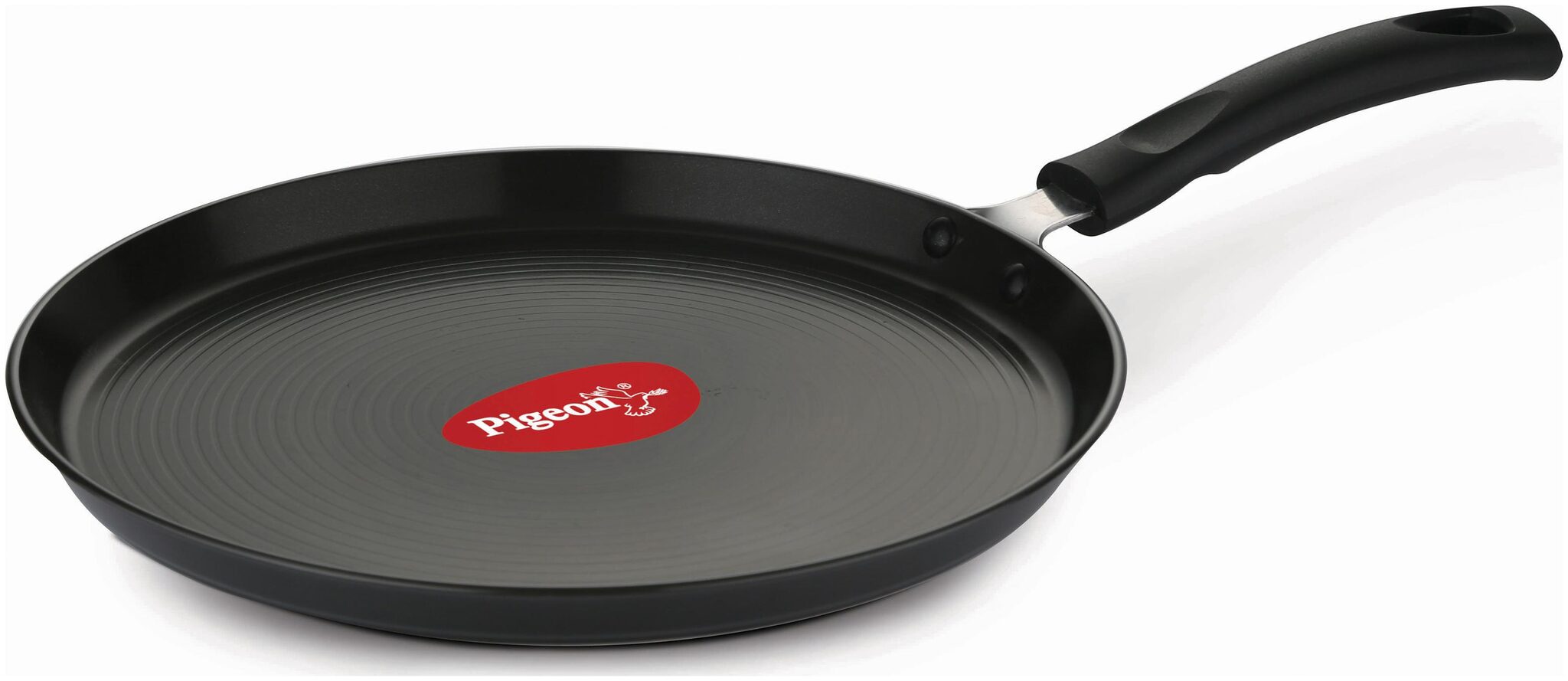 Pigeon Titanium Hard Anodised Tawa 28 cm diameter Hard Anodised, Non stick, Induction Bottom