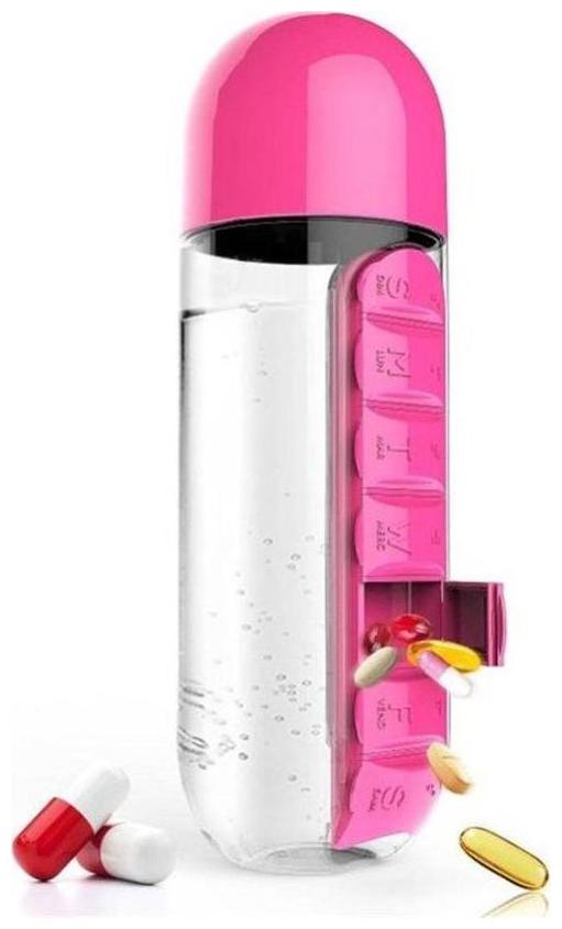 

Lovato Plastic Assorted Water Bottle ( 600 ml Set of 1 )
