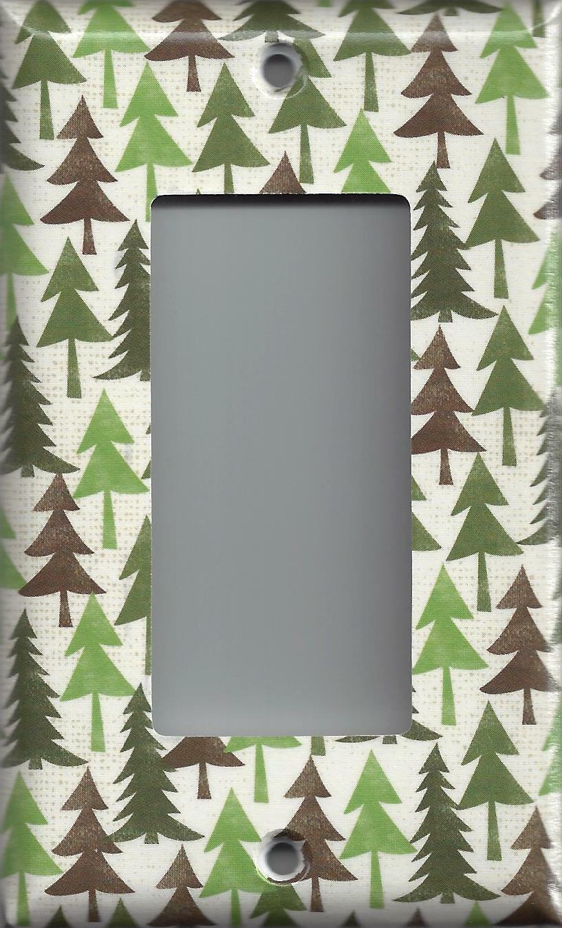 Buy Pine Tree Forest Rustic Trees Log Cabin Light Switch Covers