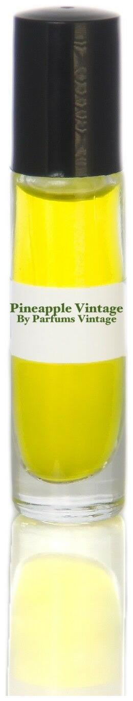 

Pineapple Vintage 1 3oz Roll On Pure Body Oil Cologne Perfume Long Lasting