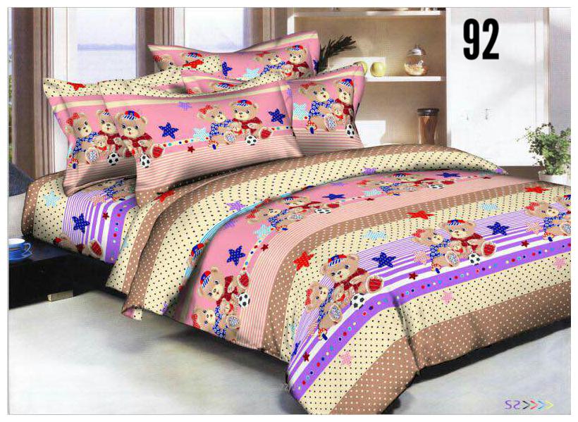 

PINK TEDDY BEDSHEET